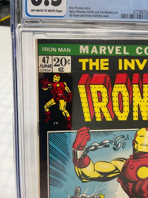 The Invincible Iron Man #47 CGC 6.5 Marvel Comics 1972 Origin Iron Man Retold 2