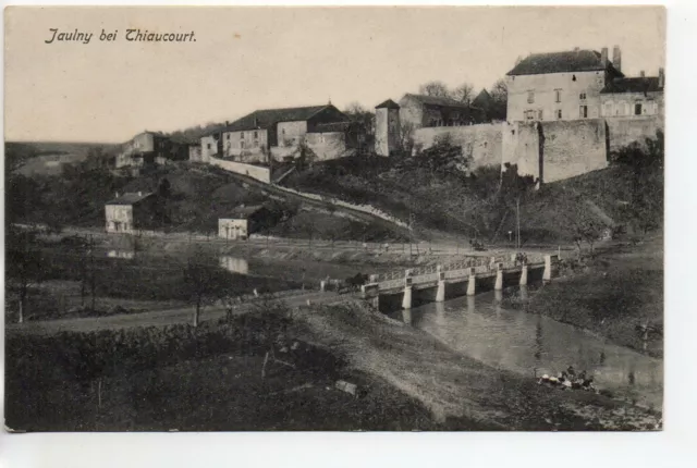 JAULNY  - Meurthe et Moselle - CPA 54 - Carte Allemande - le pont