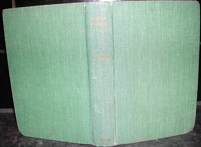 R D BLACKMORE Lorna Doone 17th Century Exmoor DEVON Novel HARDBACK c 1930-1940s