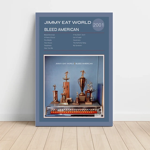 JIMMY EAT WORLD - Bleed American (LP, Album, RE, 150) (Mint (M