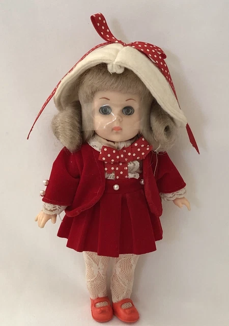 Vtg 1980s Ginny Doll Let’s Go Places Vogue 8” Vinyl 71-1020 - Doll Only