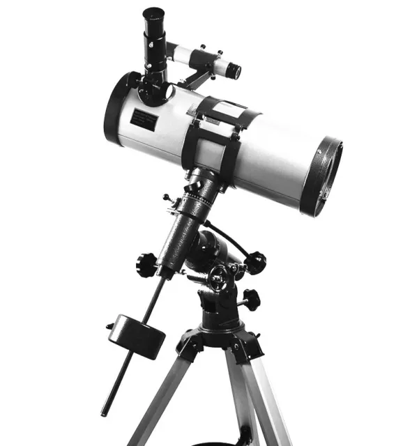 Visionking 114/1000mm EQ Equatorial Mount Space Astronomical Telescope Motor 2