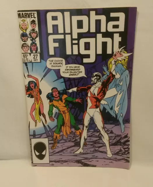 ☆ LOT Alpha Flight #27,38 & 46 Neuf Collection Marvel LIVRAISON GRATUITE 2