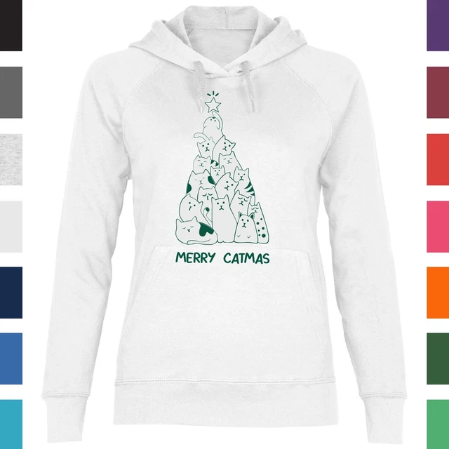 Produktbild von Weihnachtspullover Damen, Weihnachtspullover Damen Lustig Glitzer Rotweinglas Sweatshirt Ohne Kapuze Weihnachten Pullover Langarm Rundhals Weihnachtspulli Christmas Langarmshirt Pulli Oberteile