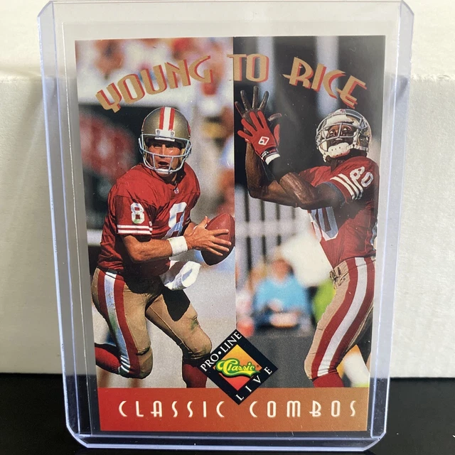 Mint Condition - 1994 Classic Pro Line Live - #391 Jerry Rice, Steve Young
