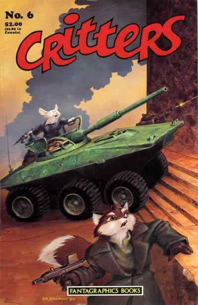 Critters #6 FN; Fantagraphics | Usagi Yojimbo - we combine shipping