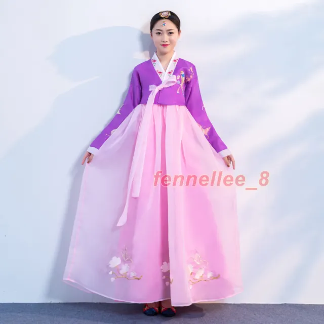 Women Hanbok Dress Korean Traditional Hanbok Hanbok Korean National Costumes