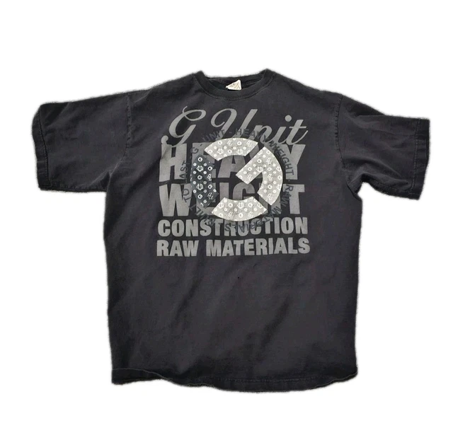 T-shirt Vintage 50 Cent G-Unit Rap New York - Coton épais, Neuf Avec étiquettes, Unisexe