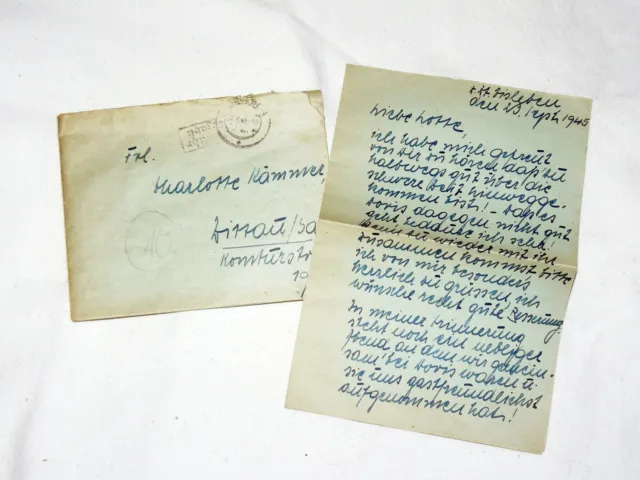 Brief von Eisleben nach Zittau 23.September 1945 – 4 Seiten