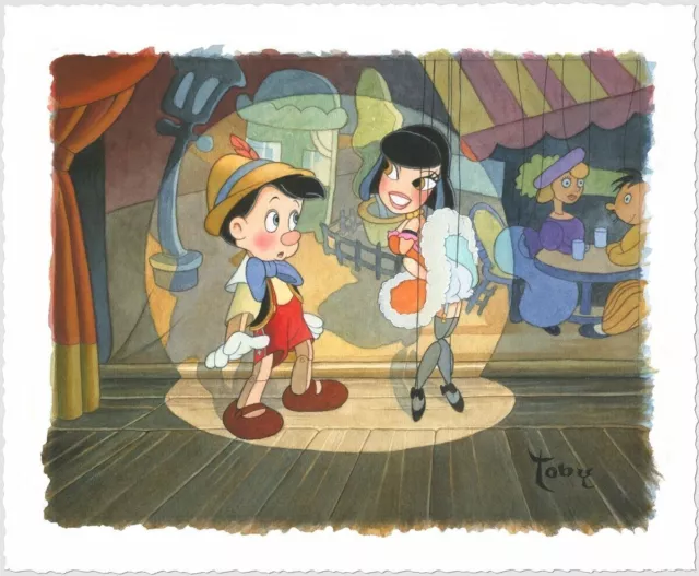 Toby Bluth - Ooh La La - From Pinocchio Disney Fine Art