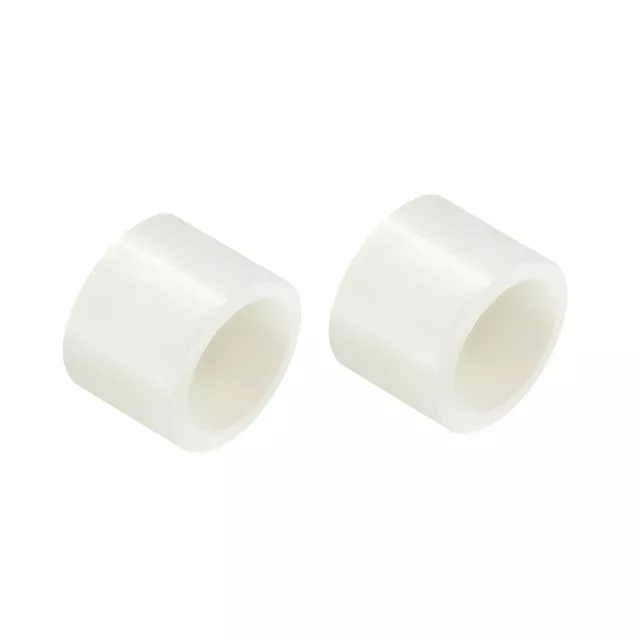 Round Spacer Washer, 200 Pack Nylon 5mm ID x 7mm OD x 5mm L White