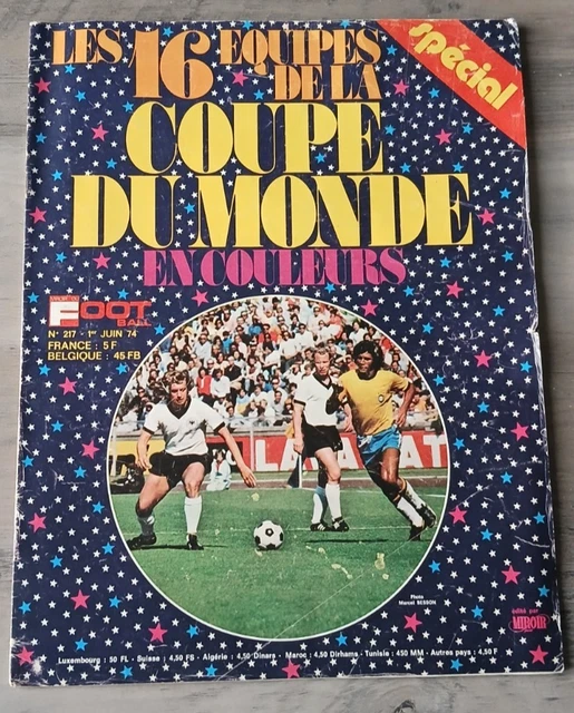 Miroir Du Football 1974 À VENDRE! - FR