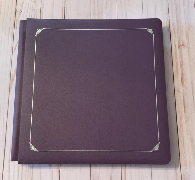 Álbum púrpura de Creative Memories 12x12 CON PÁGINAS ~ Bonito álbum ~