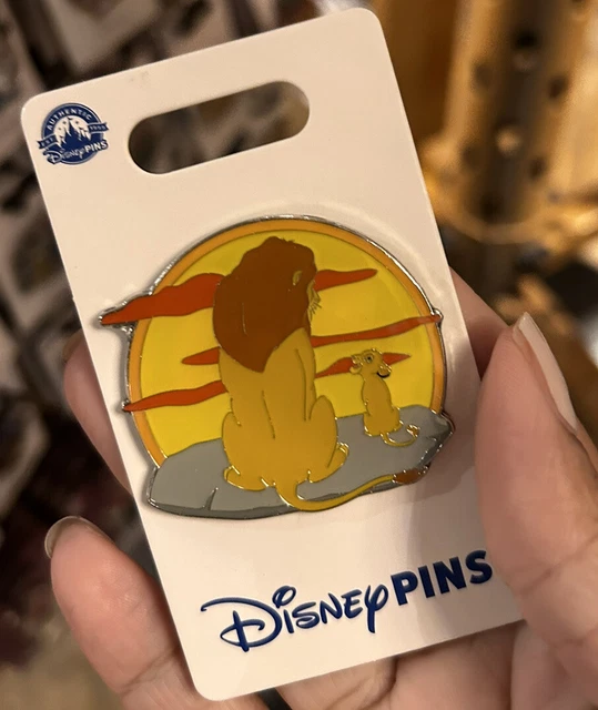 2023 Disney Parks The Lion King Mufasa & Simba Open Edition Pin