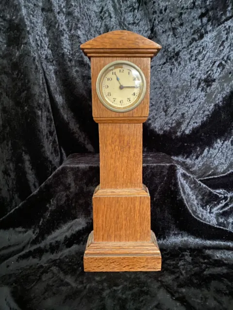 Vintage Miniature Grandfather Clock