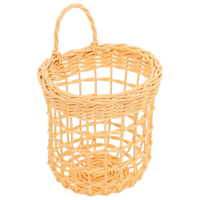 Lot De 2 Paniers Ventraux Tressés En Jonc De Mer Grands Et