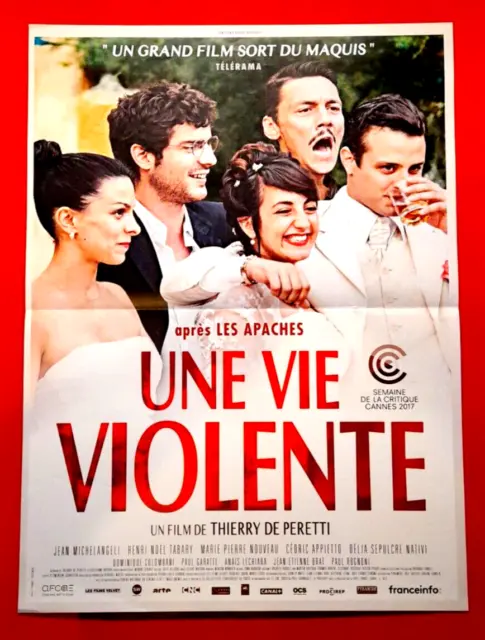 C1 Affiche film cinema Poster 40x60 UNE VIE VIOLENTE MICHELANGELI DE PERETTI