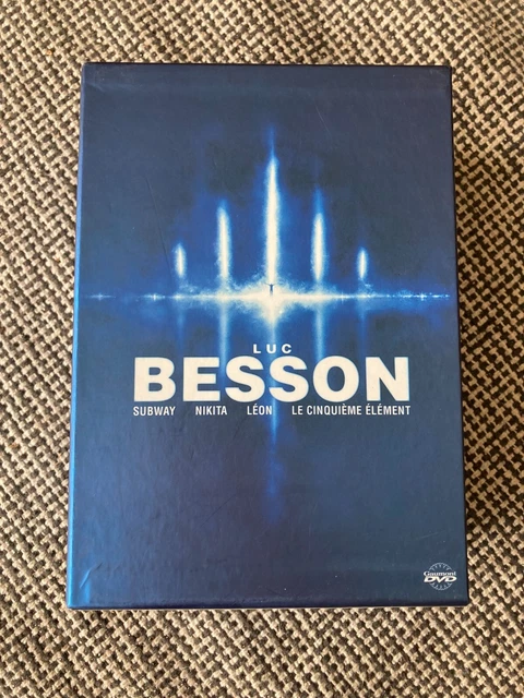 Coffret 4 films DVD Luc Besson (Subway + Nikita + Léon + Le Cinquième Elément)