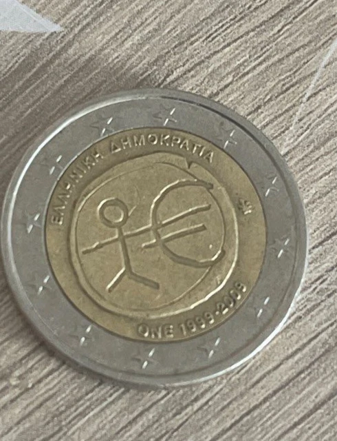 Pièce De 2 Euros Commémorative Slovaquie 2009 – Bonhomme HMU 1999-2009 – Rare