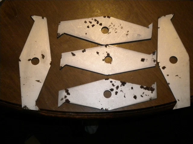 Générique WNJ-Tool, 2 Paires De Lames De Déchiqueteuse De