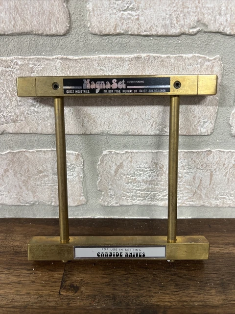 Magna-Set Magna Set Jointer Knife Setting Jig 04k11