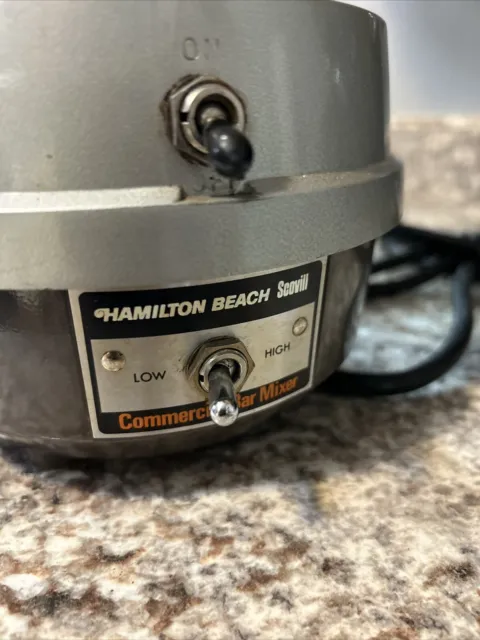 Hamilton Beach Commercial Bar Mixer Blender Scovill 909 32oz Stainless Steel VTG