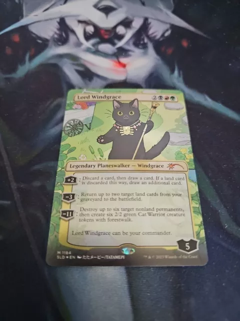 MTG Secret Lair Lord Windgrace #1184 -SLD Look at the Kitties Mythic NM Foil