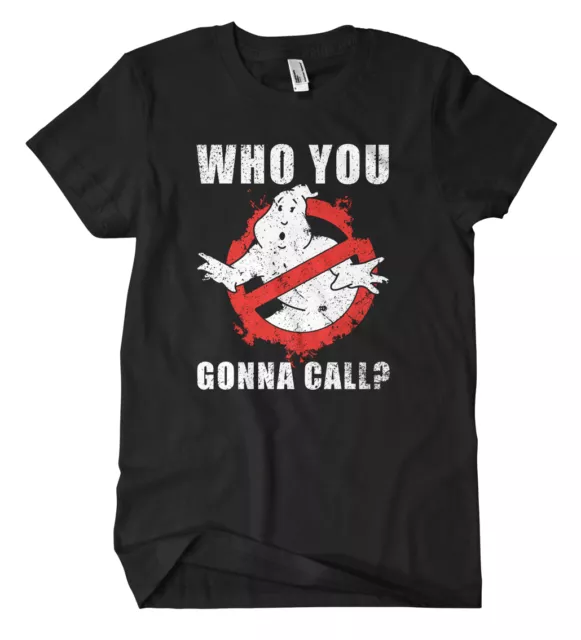 Who you gonna call ? T-Shirt Ghostbusters Aykroyd Murray Fun Slimer Geisterjäger