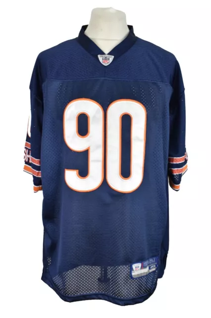 REEBOK Chicago Bears Blue Jersey T-Shirt size 48 Mens #90 Peppers Outdoors