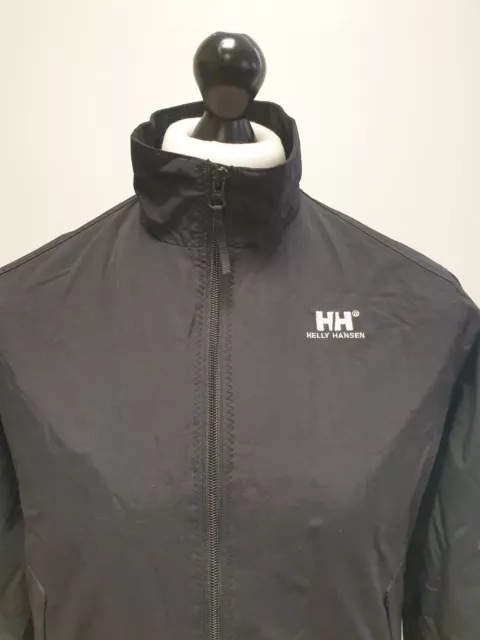 Dd638 Giacca Ragazzo Helly Hansen Nera Con Cerniera A L/Manica Età 14 Anni 2