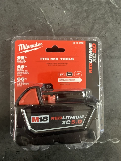 Milwaukee M18 48-11-1815 Compact 18V 1.5 Amp Hour Red Lithium Ion