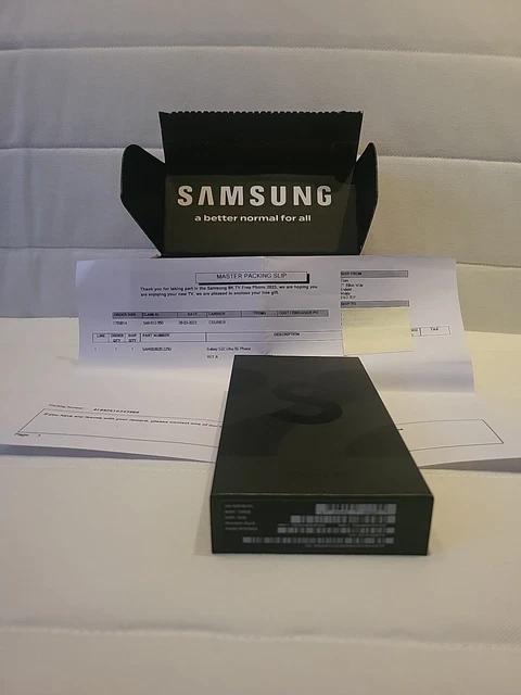 Samsung Galaxy S22 Ultra SM-S908B/DS - 128GB - Phantom Black (Unlocked) Samsung Galaxy S22 Ultra SM-S908B/DS - 128GB - Phantom Black (Unlocked)
