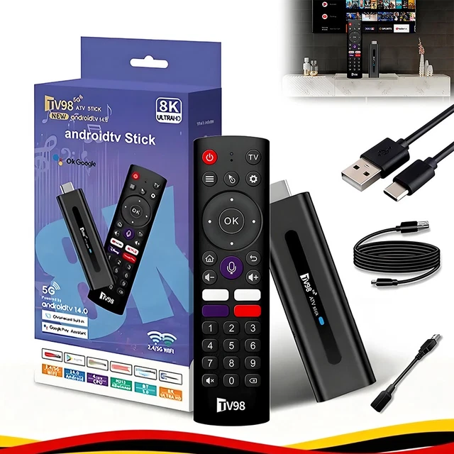 Telecomando Vocale Di Ricambio Per Fire TV Stick 2nd/3rd Gen E Fire TV Cube 1st/2nd Gen – Compatibile Con Insignia, Toshiba, Pioneer E Serie Omni, Richiede 2 Batterie AAA