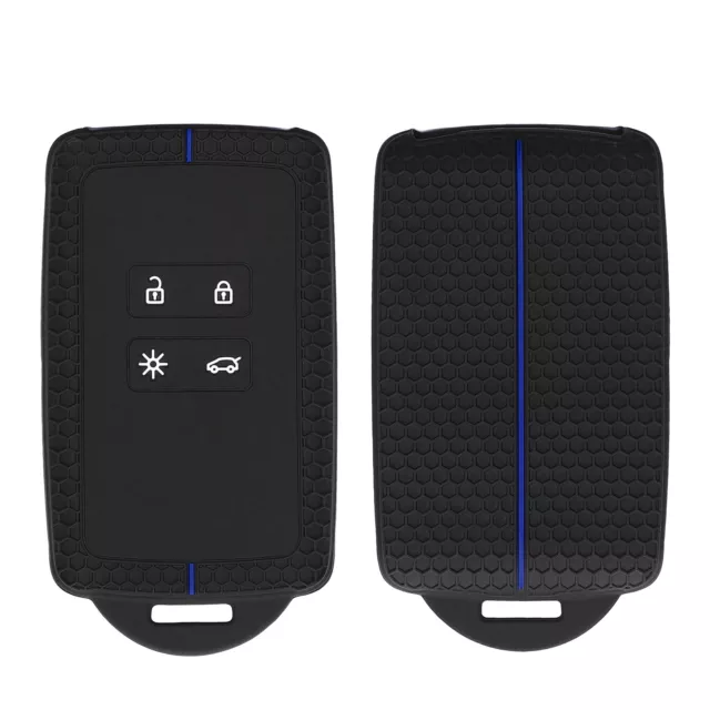 Funda protectora de silicona para llave de coche Renault llave de coche Smart