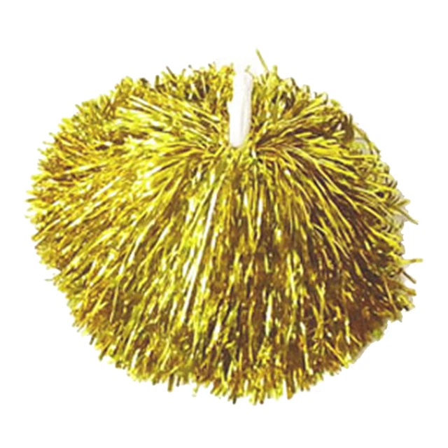 Pom pompones para porristas con accesorios rectos para animar H&le para aire