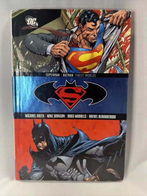 Superman/Batman: Finest Worlds HC - Hardcover By Green, Michael - wrinkled