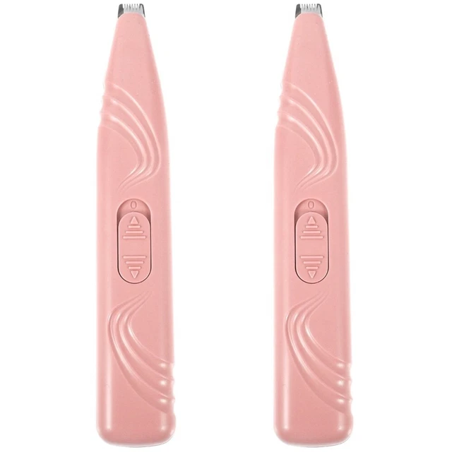 2pcs chien PAW TRIMMER CHIP Gooting Clippers Cats Trim Trimm Low Noise Pet