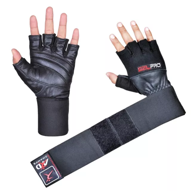 ARD Pure Gel Weight Lifting Gloves Strength Training Exercise Fitness Gym Gloves