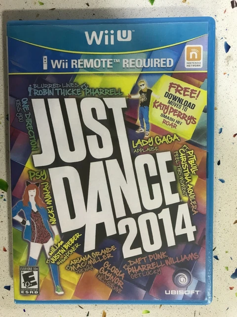 Just Dance 2014 Jeu De Nintendo Wii Justin Bieber Lady Gaga Kesha Pitbul Pal Am