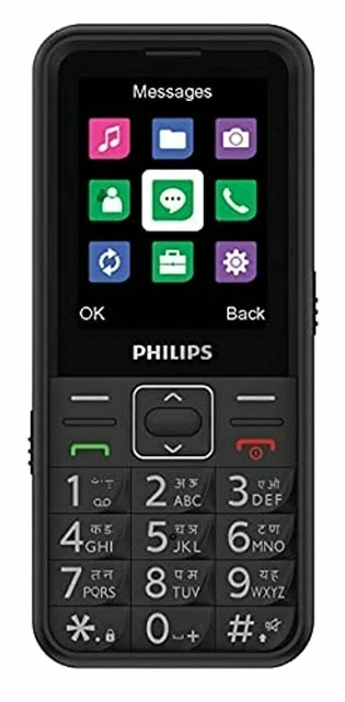 PHILIPS XENIUM E209 Premium Multimedia Feature Keypad Mobile Basic Bar ...