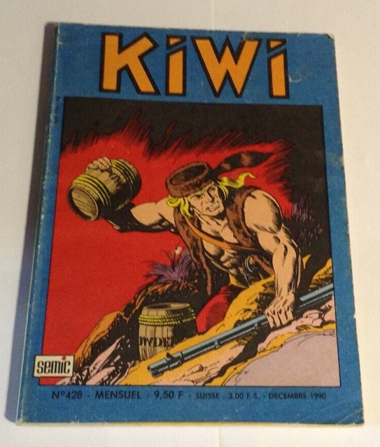 Petit format   KIWI , mensuel N° 428,   Bon état.