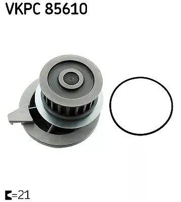 SKF Wasserpumpe (VKPC 85610) für Opel Vectra A Calibra Kadett E Astra F | Wapu,