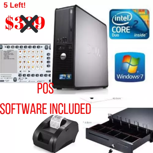 Low price Full POS all-in-one Point of Sale System Combo Kit Retail Store entry
