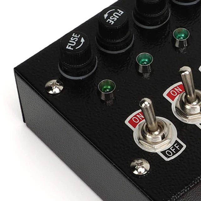 Pannello Interruttore Barca Impermeabile 5 Canali - USB 66W 12V, Presa Accendisigari 150W, Voltmetro - Per Auto, Camion, Marine - Foto 8