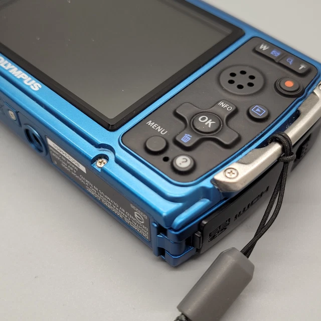 Olympus Mju Tough 3000 fotocamera digitale compatta subacquea testata blu 17