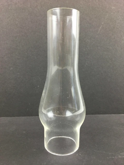 1 1/8" x  4 1/2" Clear Glass Kerosene Oil Lamp Mini Chimney NEW