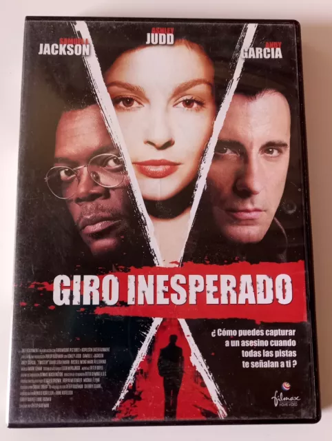 Giro Inesperado - Dvd - Samuel L. Jackson - Andy Garcia - Policiaco