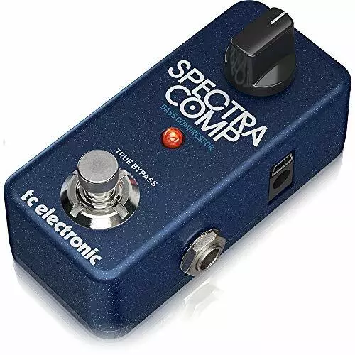 TC Electronic Multiband Kompressor SpectraComp Bass Compressor Blau Neu 3