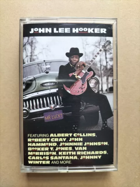 John Lee Hooker - Mr. Lucky original 1991 Silvertone Audio Cassette