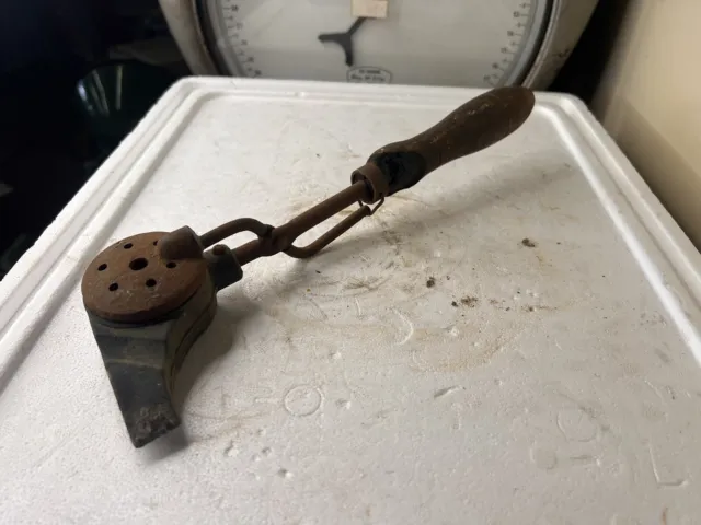 Antique Linesman’s Soldering Iron Pmg Telephone Telegraph